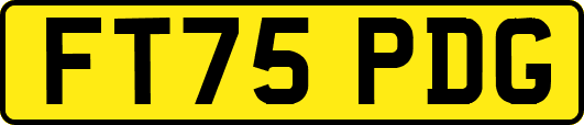 FT75PDG
