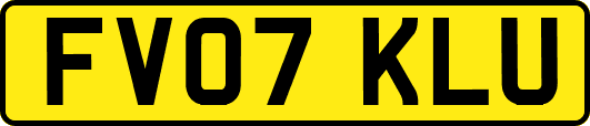 FV07KLU
