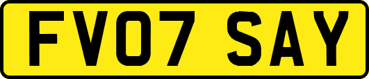 FV07SAY