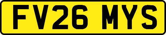 FV26MYS