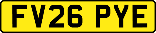 FV26PYE