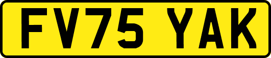 FV75YAK