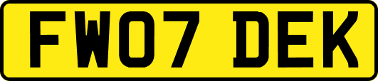 FW07DEK