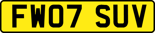 FW07SUV