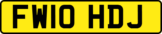 FW10HDJ
