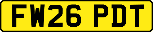 FW26PDT