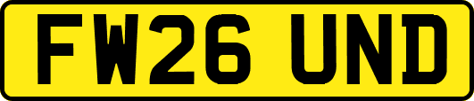 FW26UND
