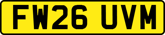 FW26UVM