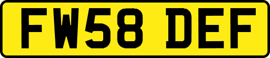 FW58DEF
