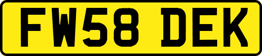 FW58DEK