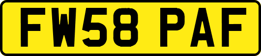 FW58PAF