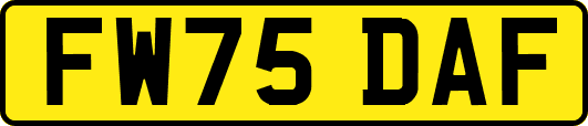 FW75DAF