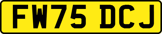 FW75DCJ