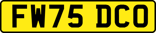 FW75DCO