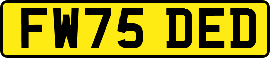 FW75DED