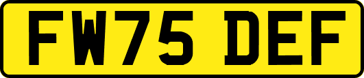 FW75DEF