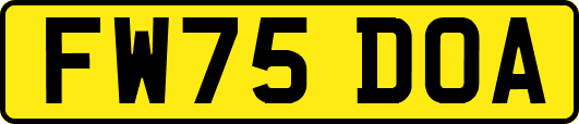 FW75DOA
