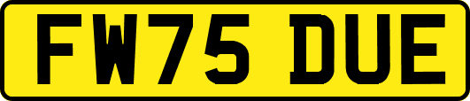 FW75DUE