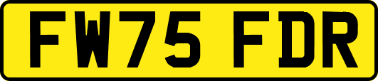 FW75FDR