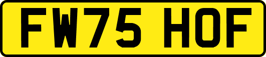 FW75HOF
