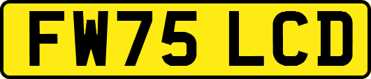 FW75LCD