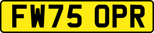 FW75OPR