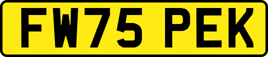 FW75PEK