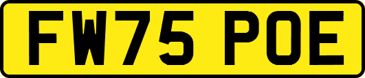 FW75POE