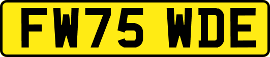 FW75WDE