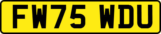 FW75WDU