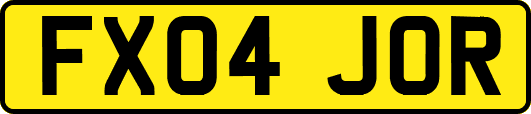 FX04JOR