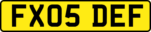 FX05DEF