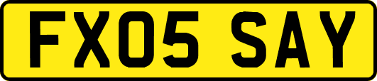 FX05SAY
