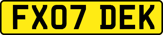 FX07DEK