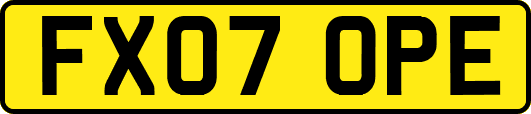 FX07OPE