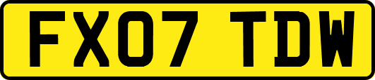 FX07TDW
