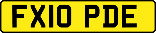 FX10PDE