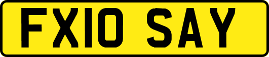 FX10SAY