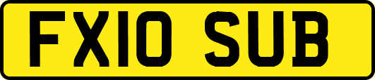 FX10SUB