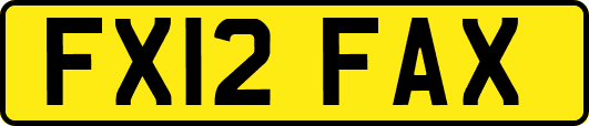 FX12FAX