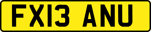 FX13ANU