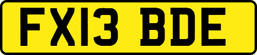 FX13BDE