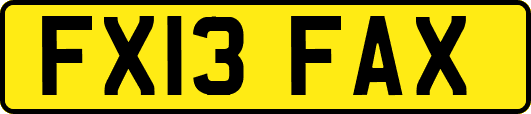 FX13FAX