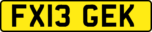 FX13GEK