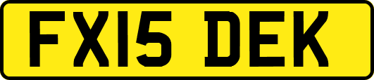 FX15DEK
