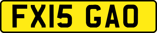 FX15GAO