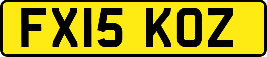 FX15KOZ