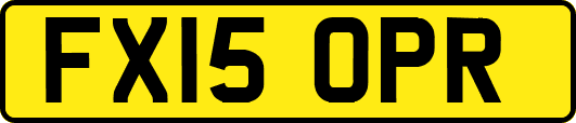 FX15OPR