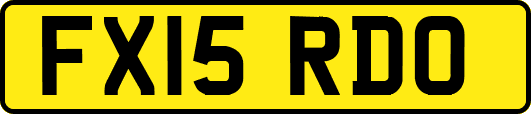 FX15RDO