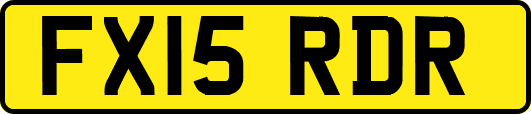 FX15RDR